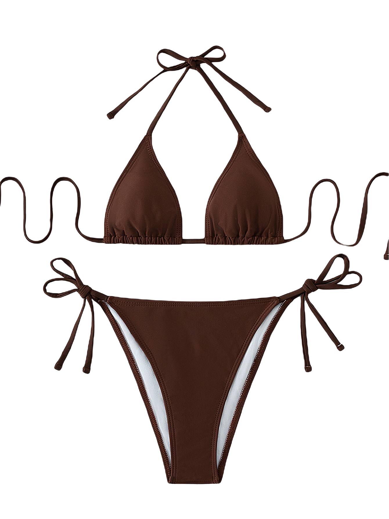 Women's Bathing Suit High Waist 2 Piece Bikini Swimsuit